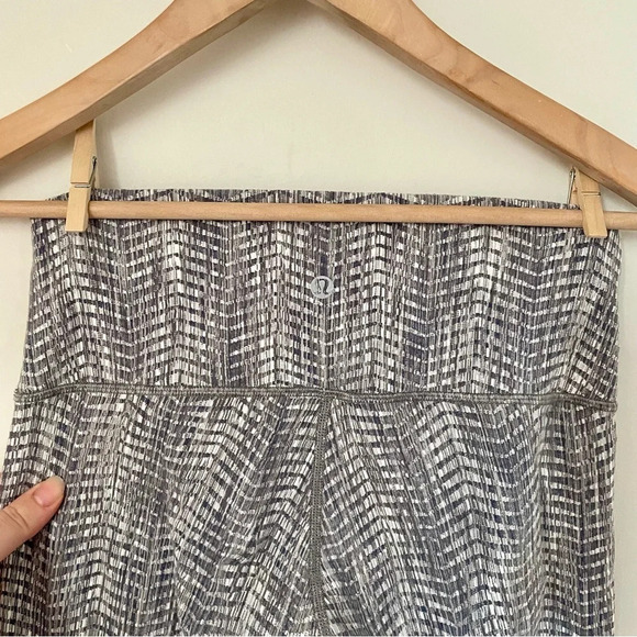 Lululemon Wunder Under Hi-Rise 7/8 Tight *25" Luon Arrow Battleship Silver - Picture 8 of 9